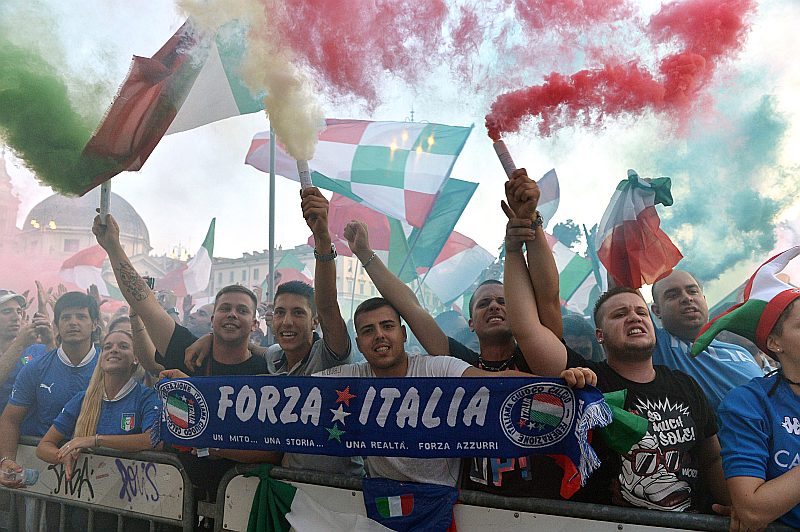 Italia – capo dei fan aggressivi