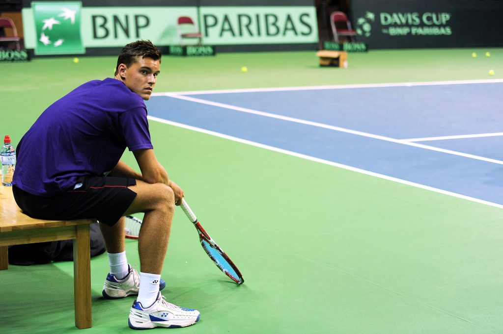 M. Podžus starter Davis Cup mot den norske lederen Ruda