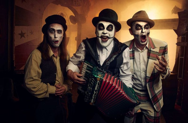 The cult band “The Tiger Lillies” will perform in Riga in a dark cabaret.  The festival “May!  To be!”  full program