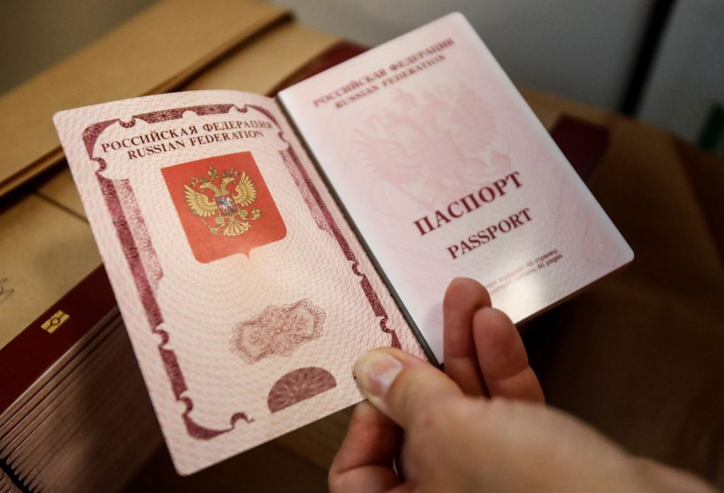 Russia does not recognize its passports issued in the occupied territories of Ukraine