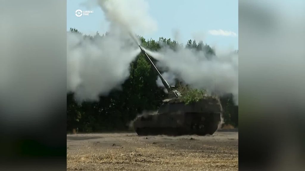 VIDEO.  The Ukrainians are firing heavily at the Russian positions with German howitzers – the occupiers are hunting them with drones