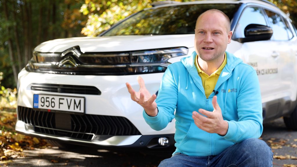 VIDEO.  The creator of “mind games” visits Tavs Auto TV (CITROËN C5 AIRCROSS test)