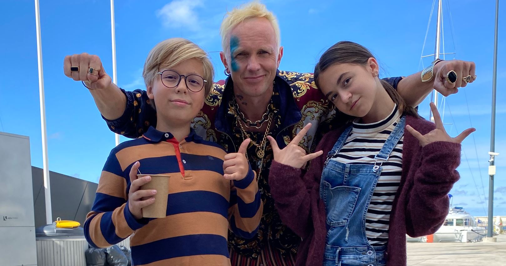 FOTO, VIDEO. Blonds un ekscentrisks – Renārs Kaupers piedzīvojis ...