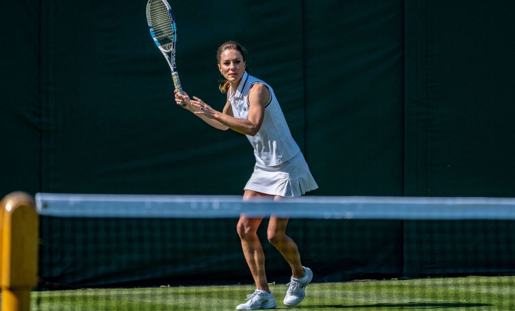 Princess Catherine Middleton joins Wimbledon project and stuns on the tennis court