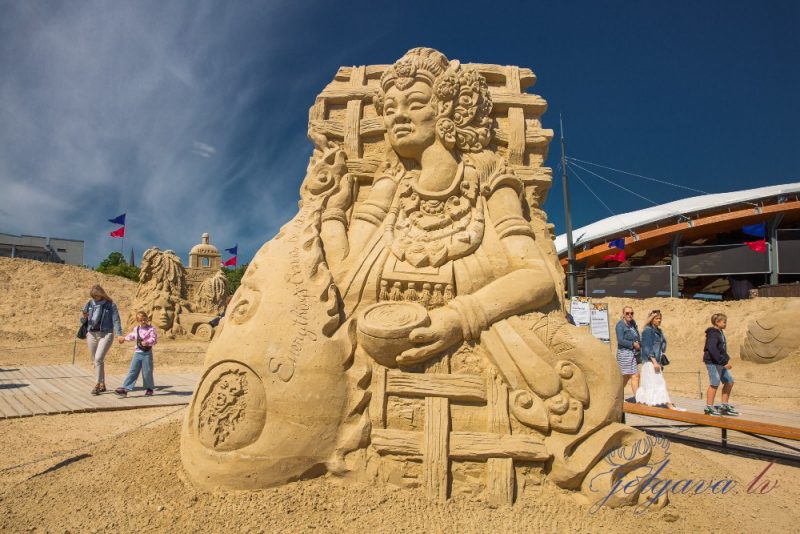 Experience the Art and Music at the Sand Sculpture Festival in Jelgava 2023