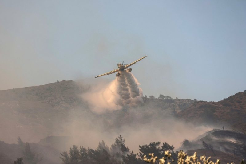 Forest Fire in Evia: Greek Fire Service Provides Latest Updates and Rescue Efforts