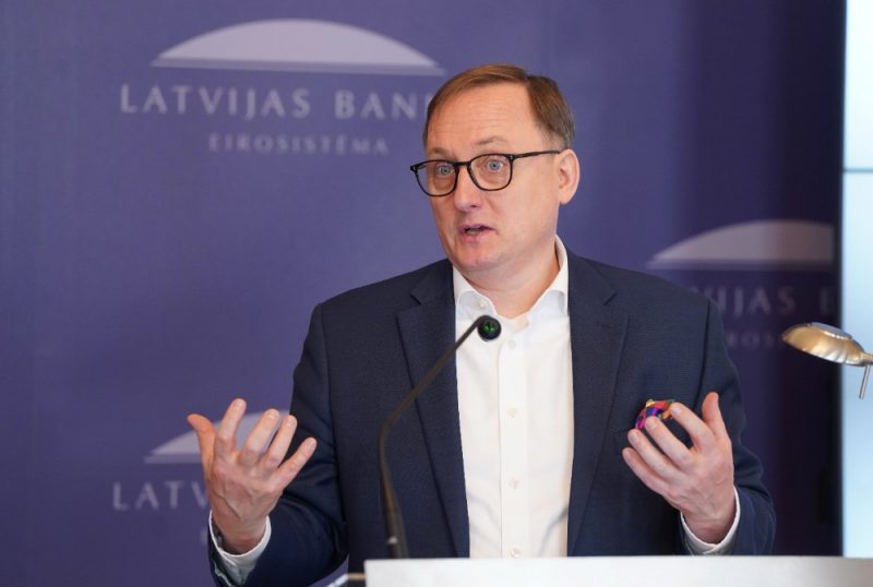 President of Bank of Latvia Predicts ECB Interest Rate Reduction Soon