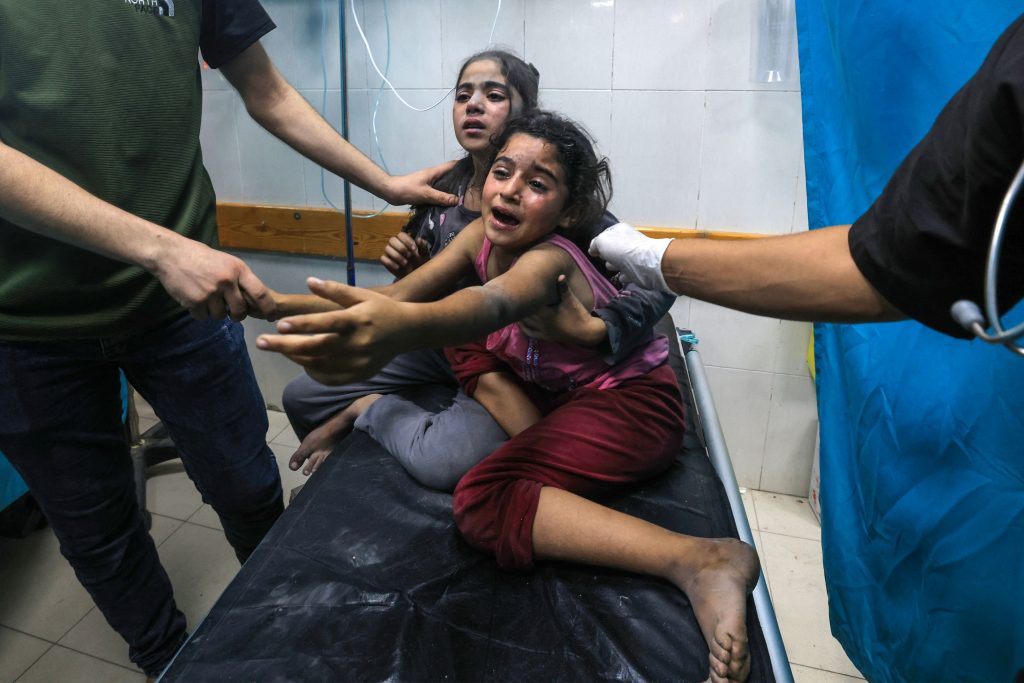 The Horrors of War in Gaza: Hospital Bombing Casts Shadow over Biden Visit