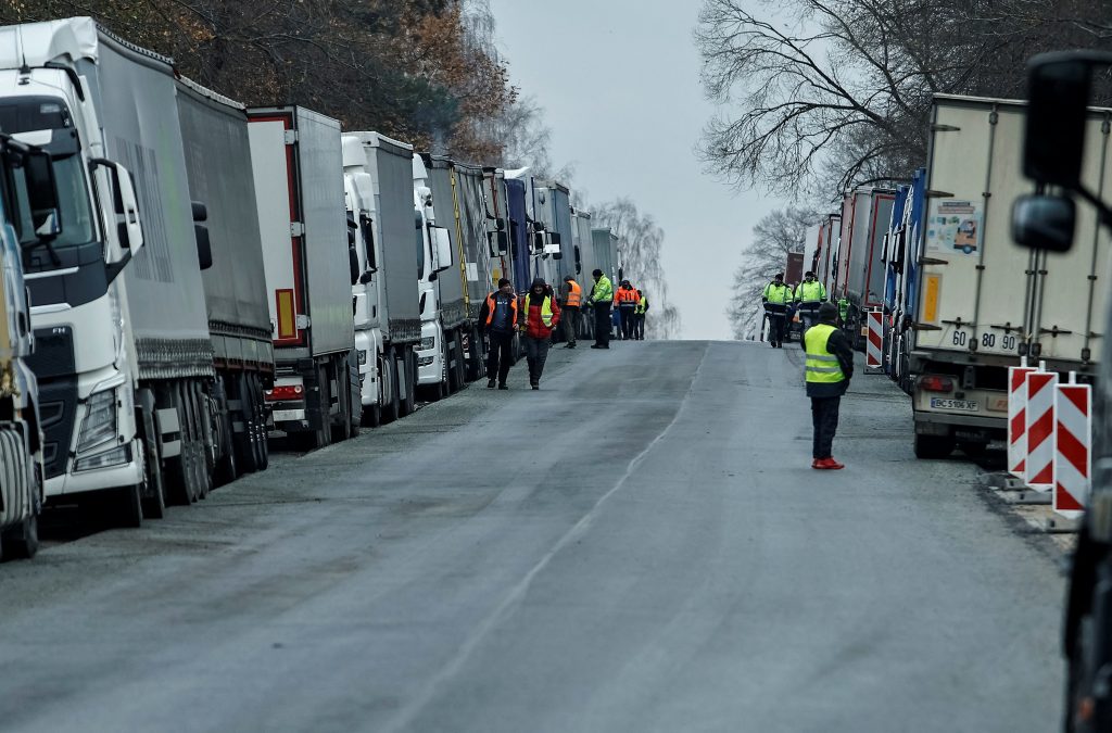 Polish Farmers’ Protests at Medica Border Crossing on Polish-Ukrainian Border