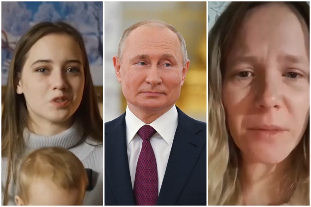 Russian Soldiers’ Wives and Girlfriends Speak Out Against Putin: “He Can Go to the Front Himself”