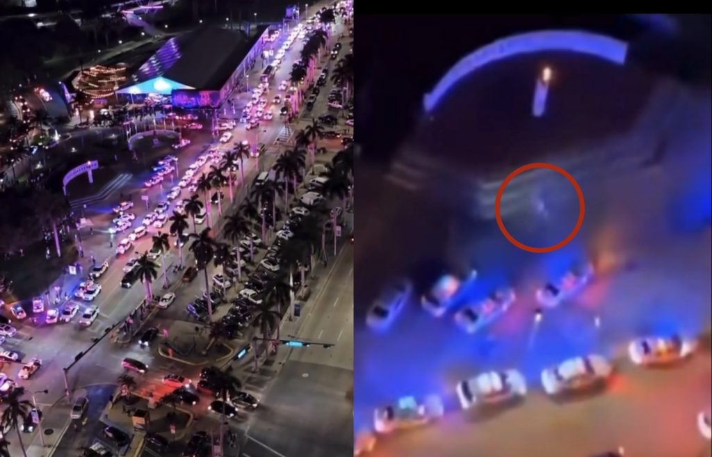 Massive Police Response to Miami Mall Brawl Sparks Alien Conspiracy Theory