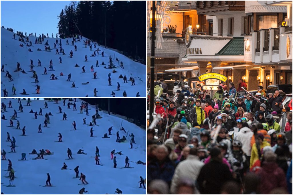 Video Emerges of Chaotic Ski Slopes After Après-Ski in Ischgl