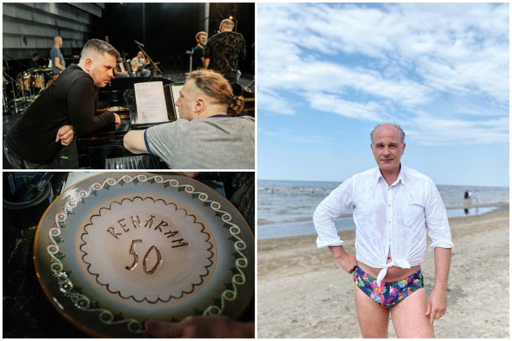 FOTO. Kārlis Lācis, Renārs Kaupers, Andris Keišs dalās ar kurioziem ...