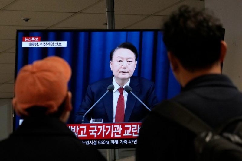 韓国大統領が戒厳令を布告。北朝鮮軍が関与しているのか？