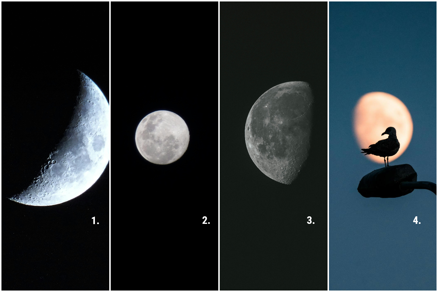 Personības TESTS. Izvēlies vienu mēness attēlu un uzzini, ko Visums ...