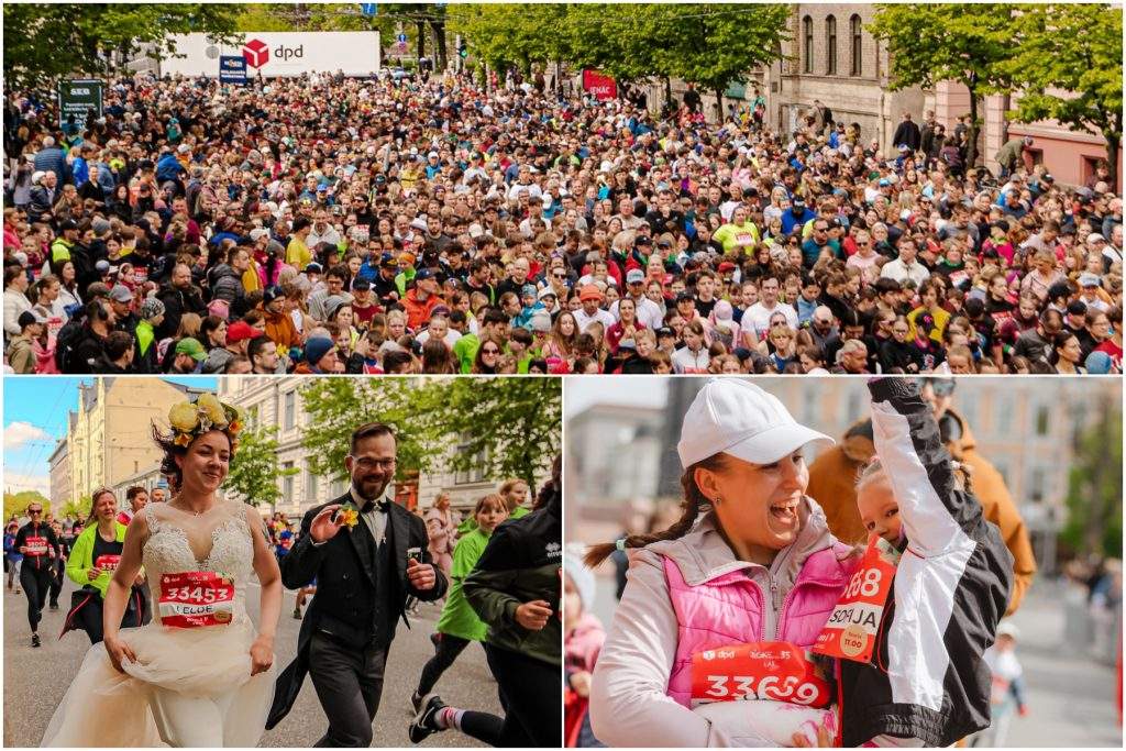 今日、偉大なリガマラソン –  40,000人のランナーと大幅な交通制限