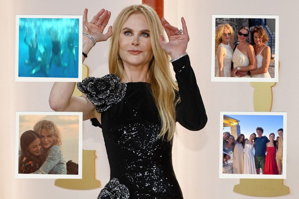 写真。ニコラ・キッドマンは家族の写真を公開しますが、最悪のファンは女優が通常隠そうとしたことに気づきました