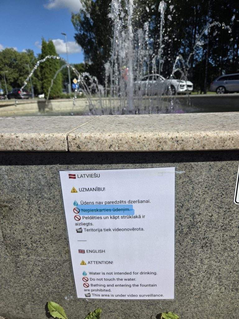 Ārā pamatīgs karstums, bet Siguldā cilvēkiem aizliegts tas, ko šādā laikā gribas visvairāk