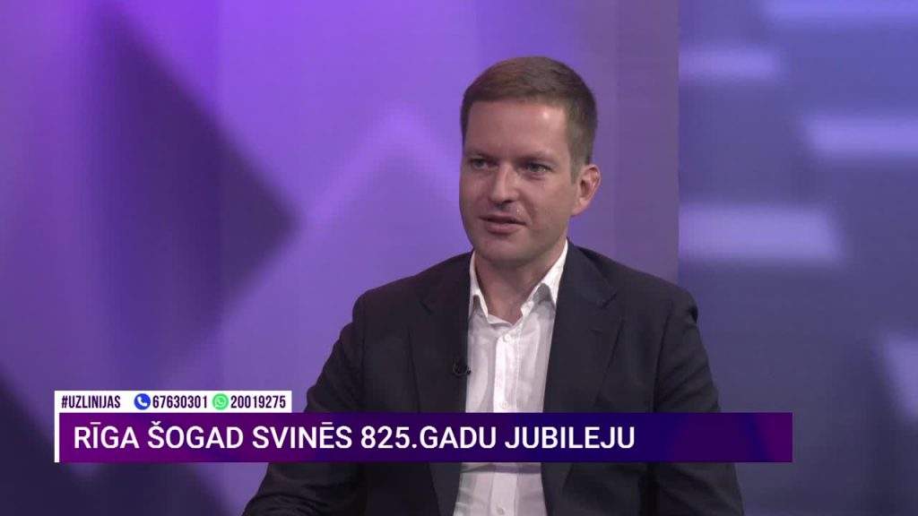 Rīga svinēs 825 gadu jubileju: par pasākumiem visa augusta garumā un tūristu piesaisti stāsta Fredis Bikovs