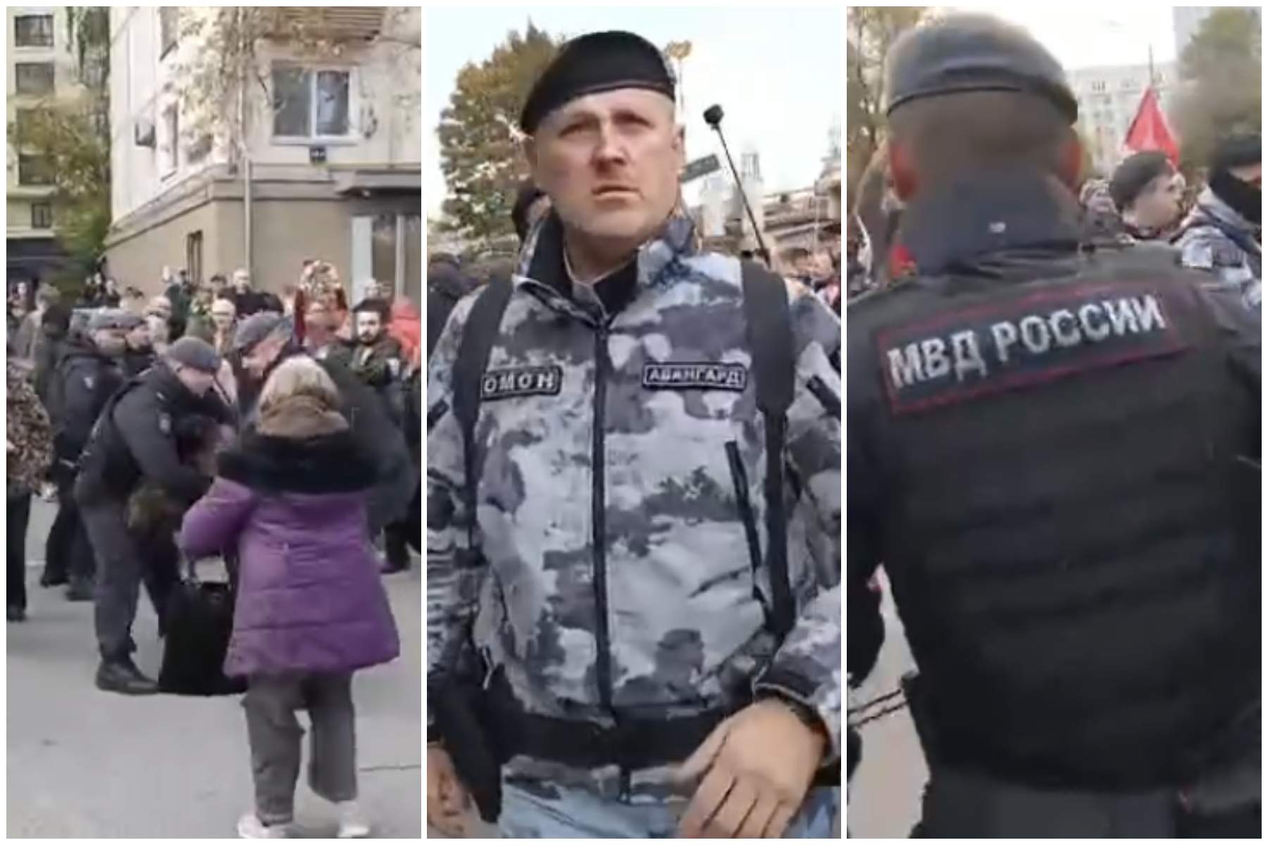 Dozens Arrested in Moscow After Anti-Government Protest at Communist Rally